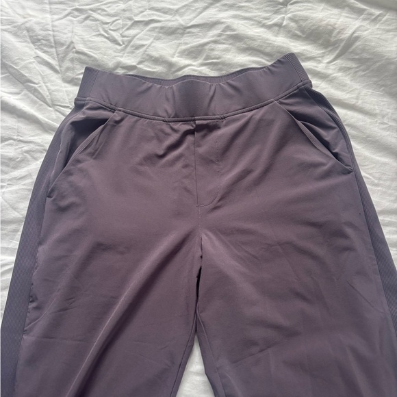 Athleta Brooklyn Mid-Rise Ankle Pant - Dark Purple - Picture 2 of 5